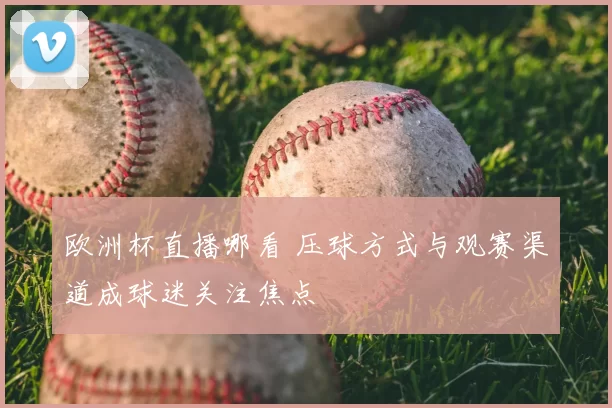 欧洲杯直播哪看 压球方式与观赛渠道成球迷关注焦点