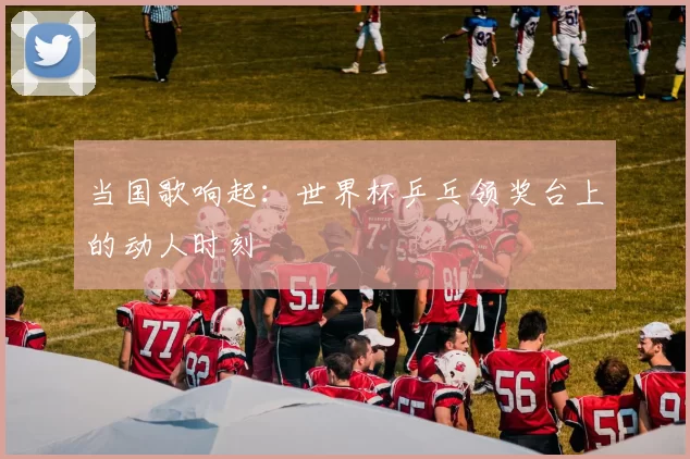 当国歌响起：世界杯乒乓领奖台上的动人时刻