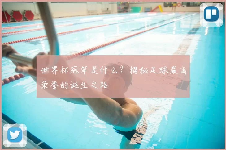 世界杯冠军是什么？揭秘足球最高荣誉的诞生之路