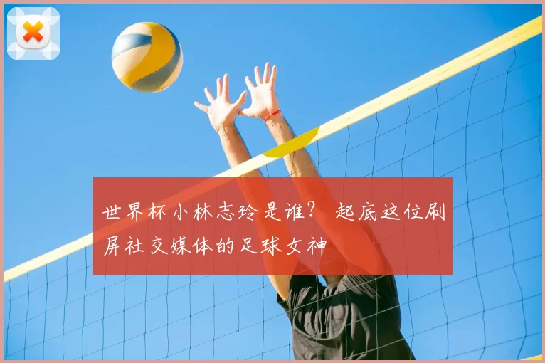 世界杯小林志玲是谁？ 起底这位刷屏社交媒体的足球女神